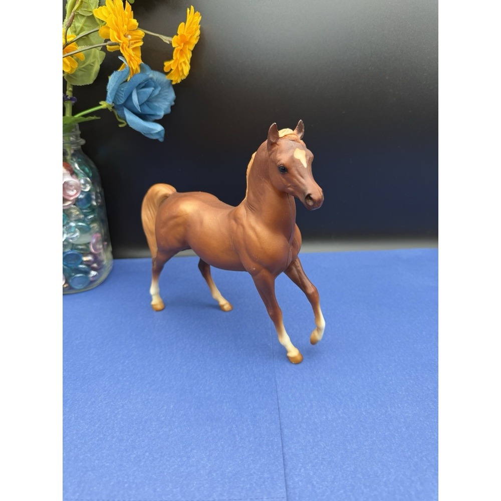 Vintage Breyer Sorrel/Chestnut Arabian Stallion Classic Model Horse #3055-USA